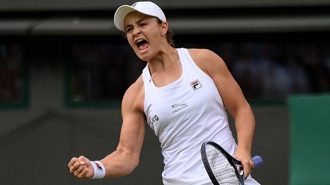 Its Ashleigh Barty Vs. Karolina Pliskova in Wimbledon Final