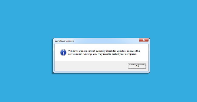 Windows Update Service Not Running